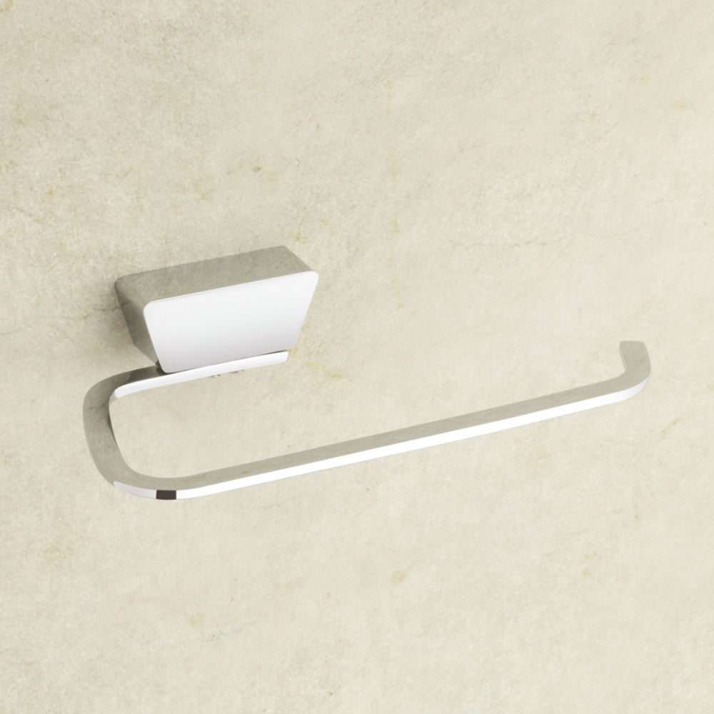 Qeyra Dazzle Full Brass Towel Ring for Wash Basin/Towel Hanger/Napkin Holder for Bathroom/Towel Holder/Bathroom Accessories