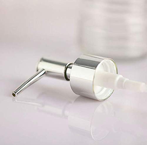 Qeyra Glass Dispenser Unbreakable Liquid Soap/Liquid/Shampoo/Hand wash/Sanitizer/Lotion Dispenser Bottle for Kitchen, Wash-Basin and Bathroom