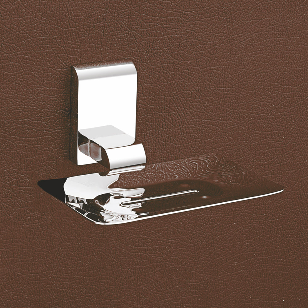 Qeyra Royal 304 Grade Stainless Steel Soap Dish for Bathroom/Soap Holder/Soap Stand/Soap Case/Bathroom Accessories - (Chrome Plating)