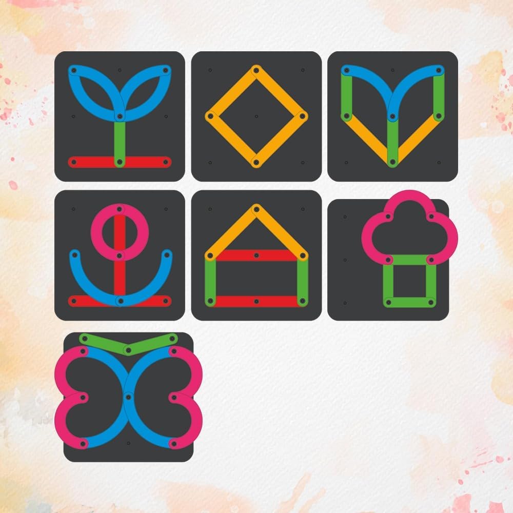 Qeyra Alpha Numeric Puzzle - Alphabet Construction Puzzle Toys For Kids