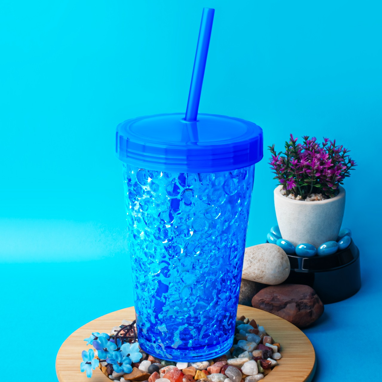 Qeyra Jelly Sipper Plastic Bottle with Straw,BPA-Free,Leakproof,Reusable Drinking Bottle for Kids & Adults,Durable,Stylish Bottle for Home,Office,Travel, and Outdoor Use