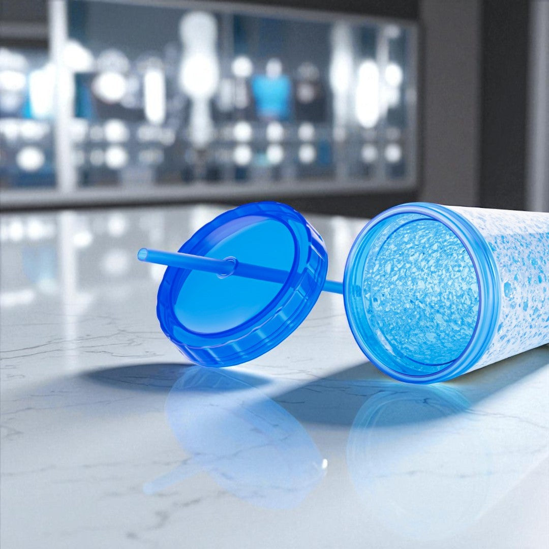 Qeyra Jelly Sipper Plastic Bottle with Straw,BPA-Free,Leakproof,Reusable Drinking Bottle for Kids & Adults,Durable,Stylish Bottle for Home,Office,Travel, and Outdoor Use