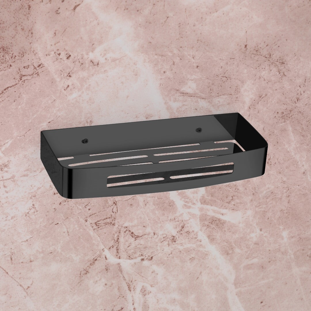 SS 304 PALAK Bathroom Shelf – 12x5 Inch Wall Mounted Stainless Steel Rack