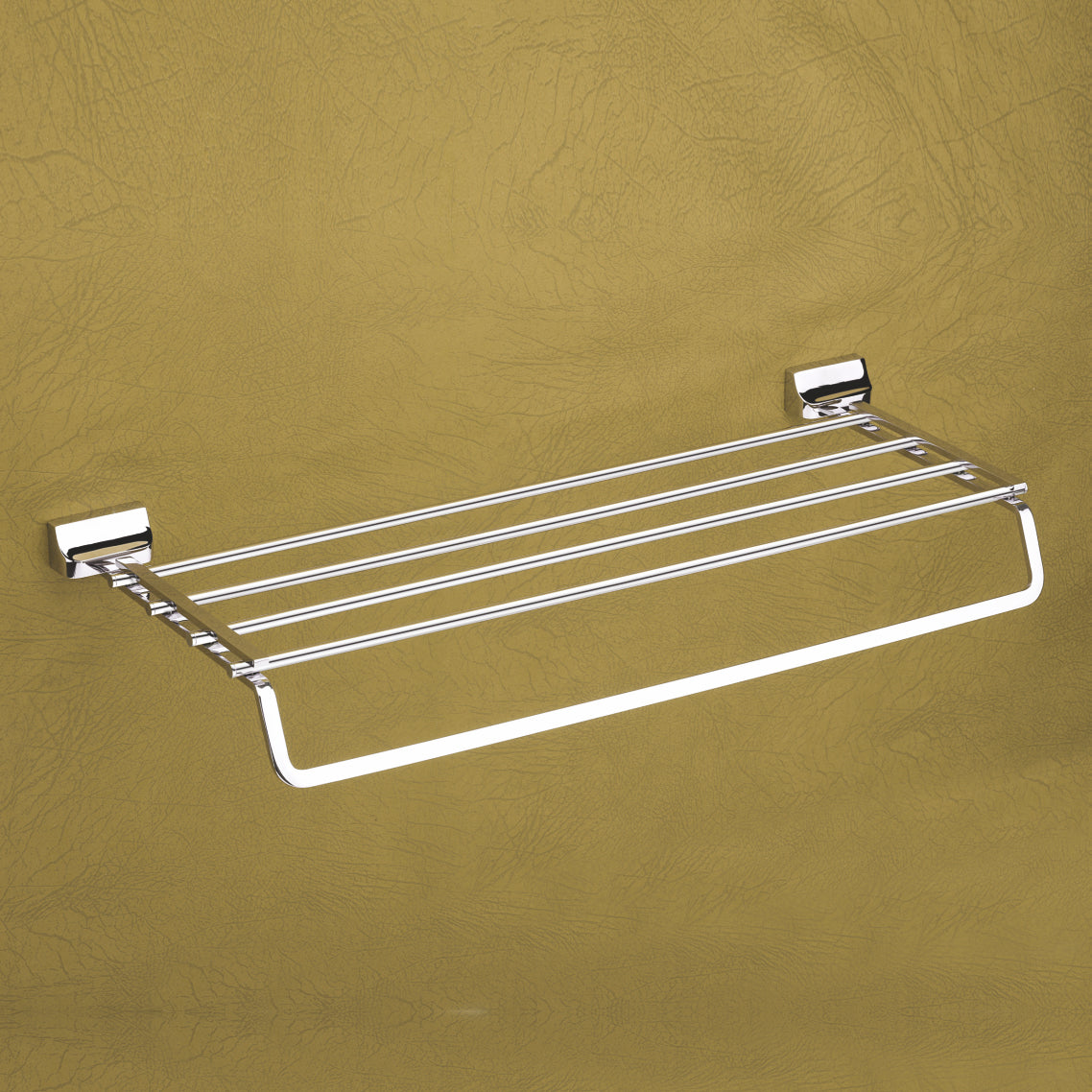 Qeyra Opera 304 Grade Stainless Steel Towel Rack for Bathroom /towel Stand/Towel Hanger/ Wall Mount / Bathroom Accessories (24-Inch) – (Chrome Plating)