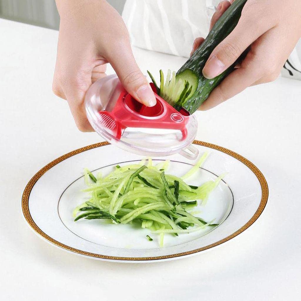 3 In 1 Multi Function Three Use Rotary Hanging Round Planer Peeler And Cutter Vegetable Slicer Kitchen Tools Kitchen Gadgets
