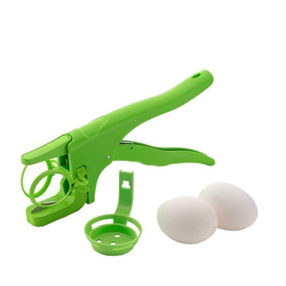 Plastic Handheld Egg Cracker With Separator