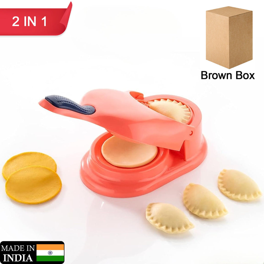 Dumpling Skin Press Mould For Gujiya Ghughra Momos Making 2 In 1 Dumpling Maker Mould Machine Kitchen Dumpling