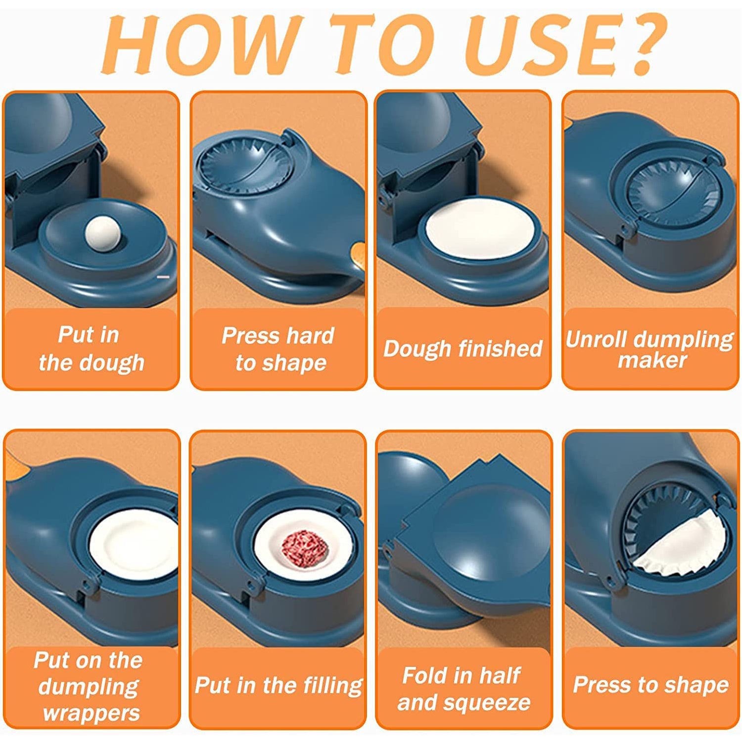 Dumpling Skin Press Mould For Gujiya Ghughra Momos Making 2 In 1 Dumpling Maker Mould Machine Kitchen Dumpling