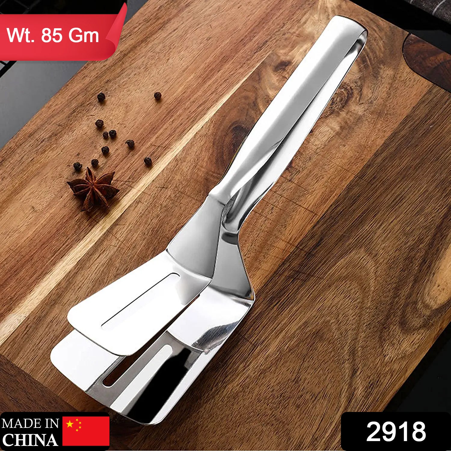 Multifunction Stainless Steel Steak Clip Clamp Bbq Kitchen Tong.