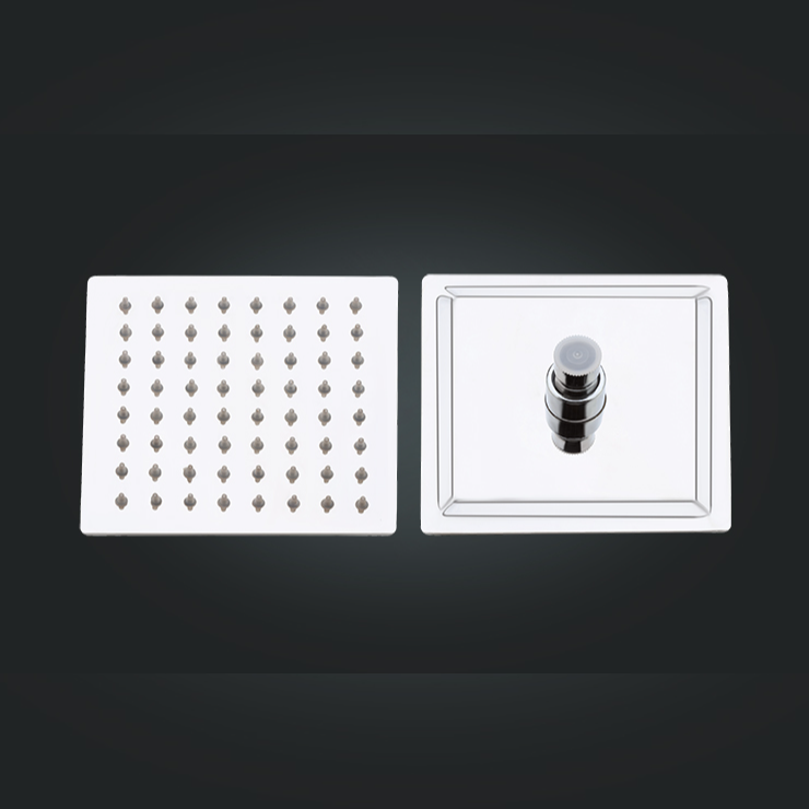 Qeyra Kohler Stainless Steel Glossy Chrome High Pressure Rain Shower Head 6x6