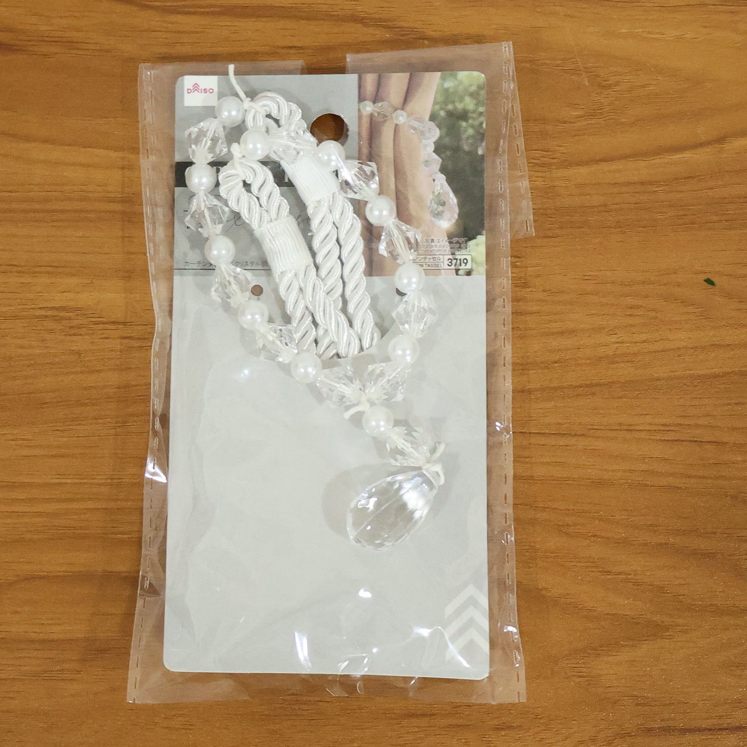 Luxury Crystal Beaded Curtain Tieback (1 Pc)