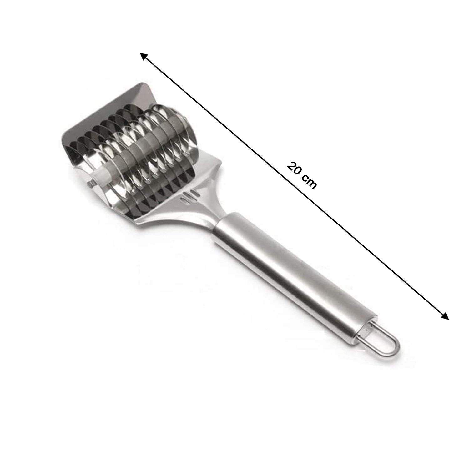 Stainless Steel Multi Blade Dough Cutter ( B-grade 1 Pc)