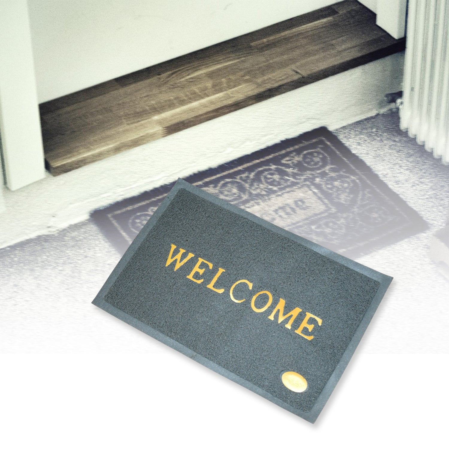 Welcome Door Mat For Home Entrance Outdoor Mat Anti Slip Heavy Duty And Waterproof  Easy To Clean For Entry For Bedroom Living Room (23x15 Inch)