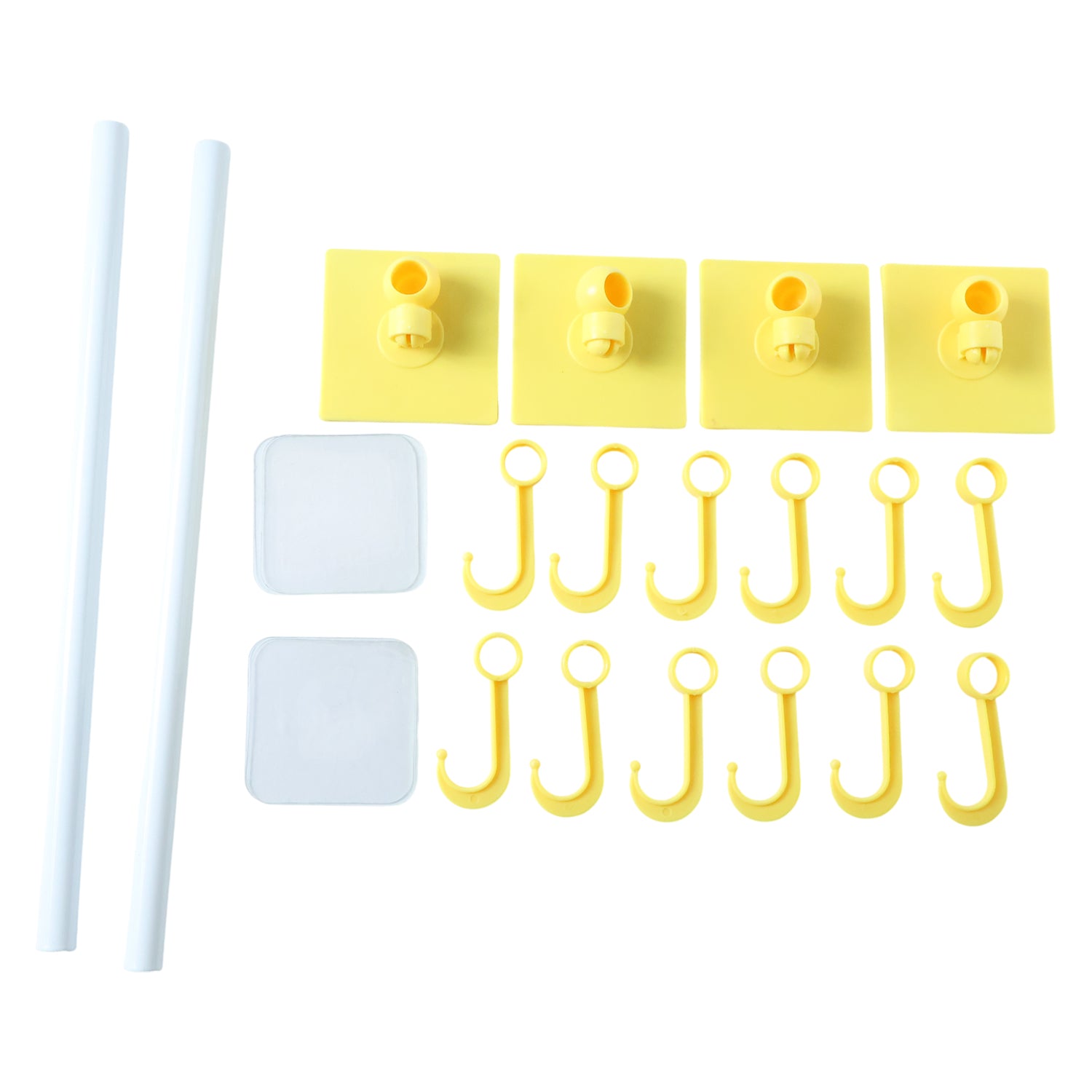 Wall-mounted Multipurpose Kitchen  Utility Hanging Rack (2 Pc Set)