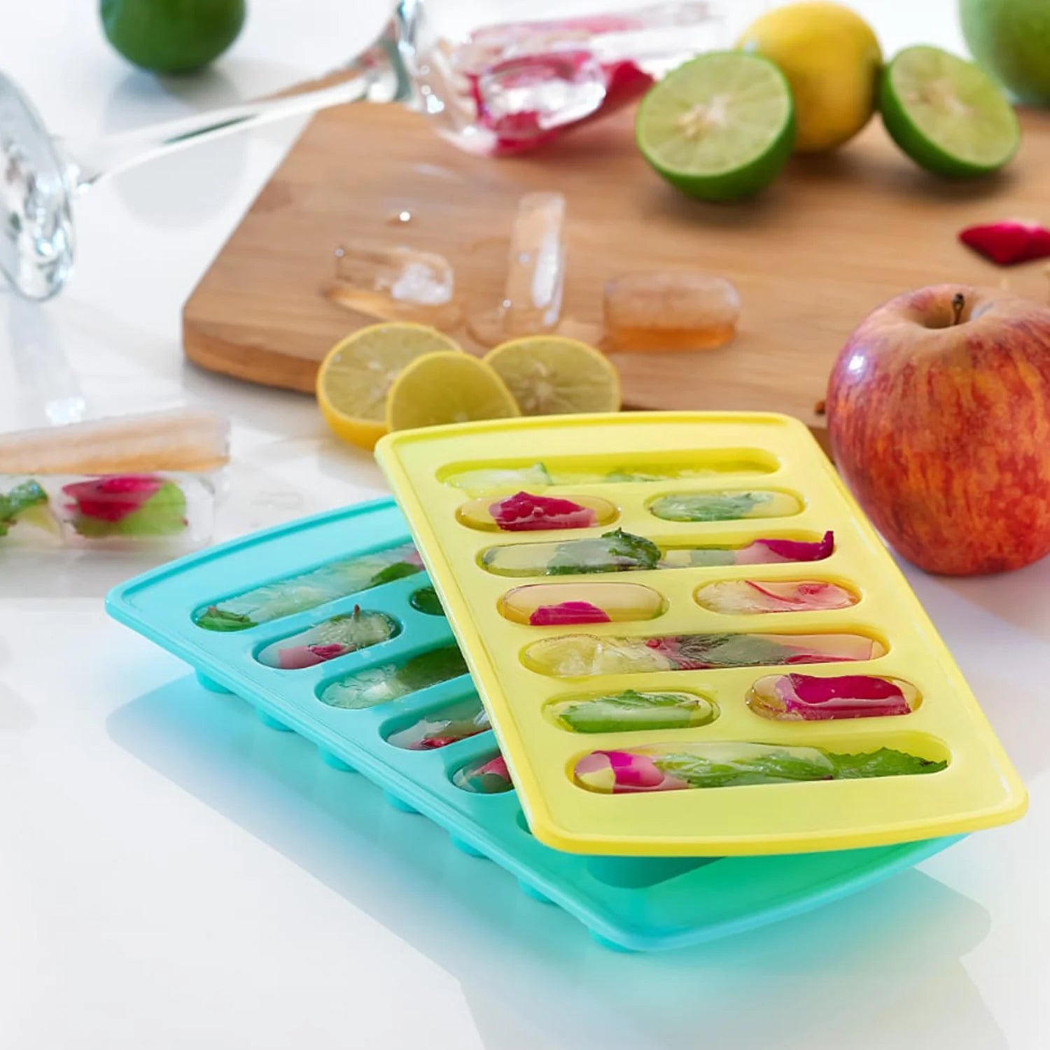 1 Pc Fancy Ice Tray Used Widely In All Kinds Of Household Places While Making Ices And All Purposes