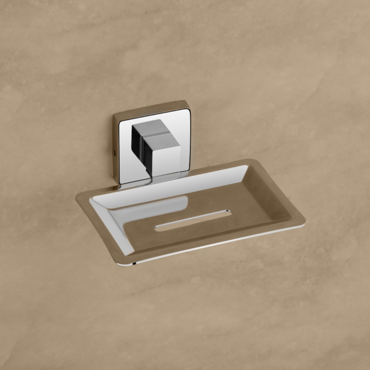 Qeyra olive 304 Grade Stainless Steel Soap Dish for Bathroom/Soap Holder/Soap Stand/Soap Case/Bathroom Accessories - (Chrome Plating)