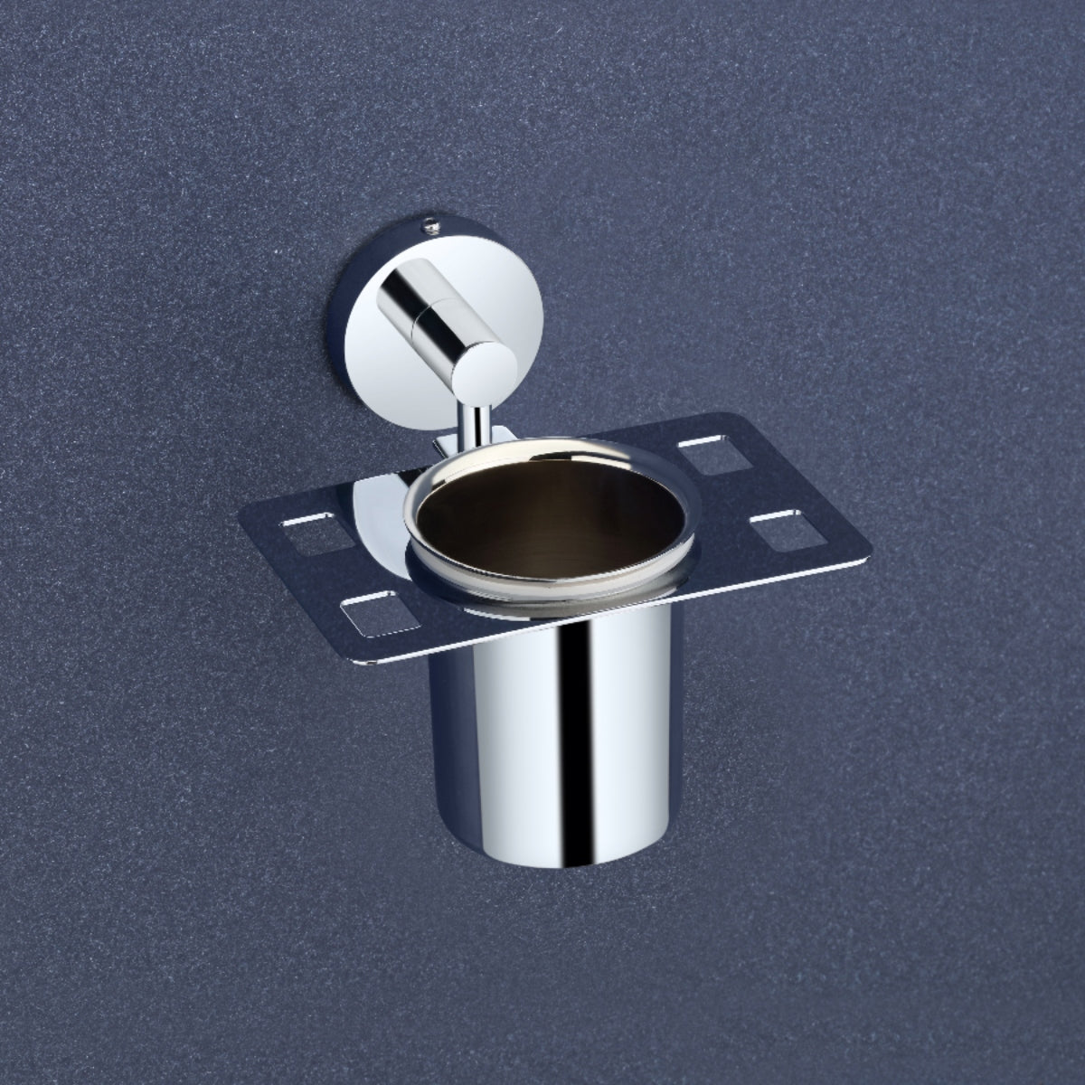 Qeyra Shine 304 Grade Stainless Steel Tooth Brush Holder for Bathroom/Tumbler Holder Stand/Bathroom Accessories