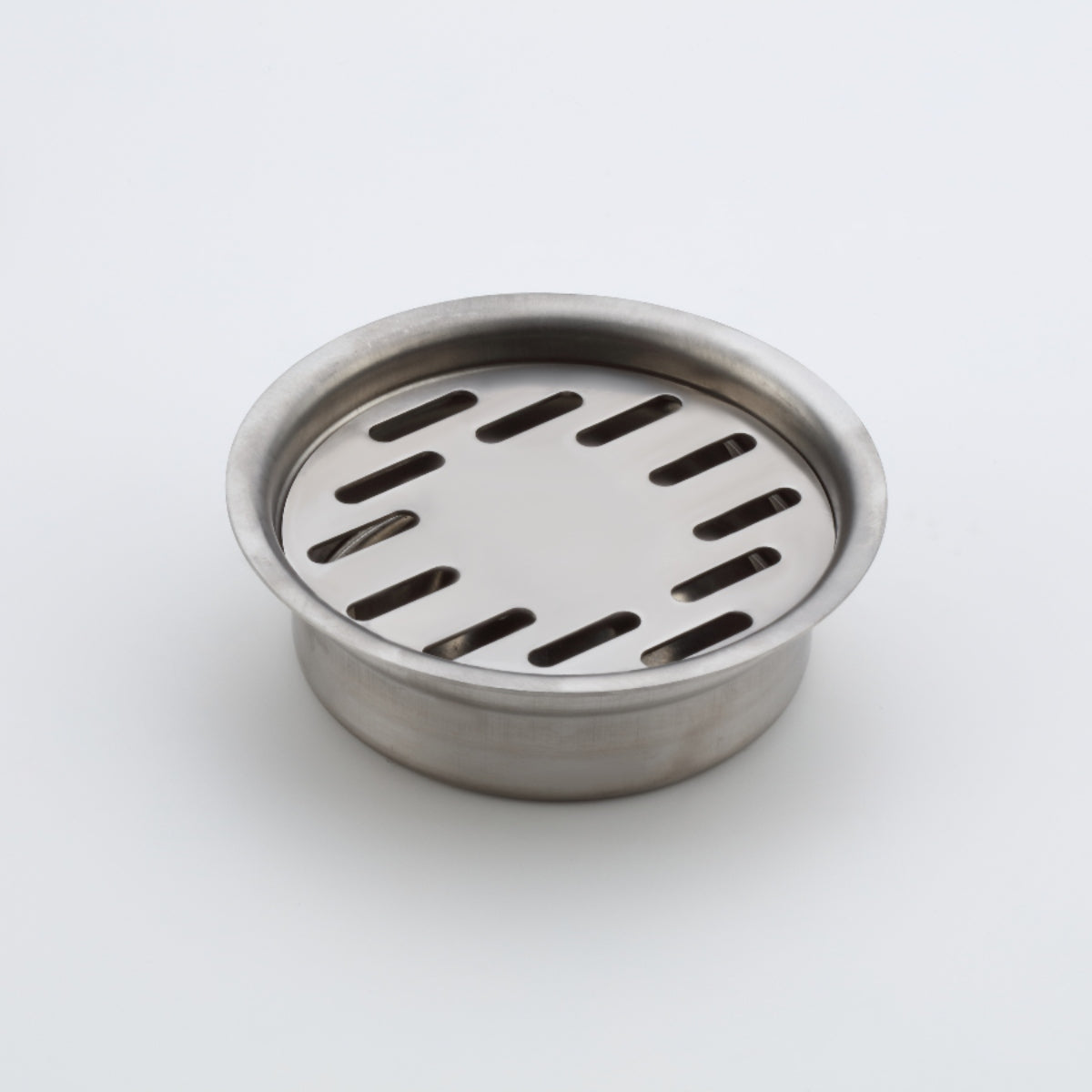 Qeyra Premium 304 Stainless Steel Floor Drain with Cockroach Trap Bowl | Square Drain Jali for Bathroom | Waste Water Floor Drainer | Square Drain Cover | Satin Finish | Pack of 1