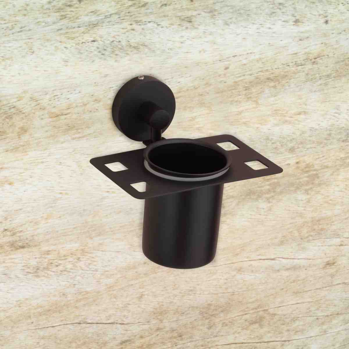 Qeyra Shine 304 Grade Stainless Steel Tooth Brush Holder for Bathroom/Tumbler Holder Stand/Bathroom Accessories