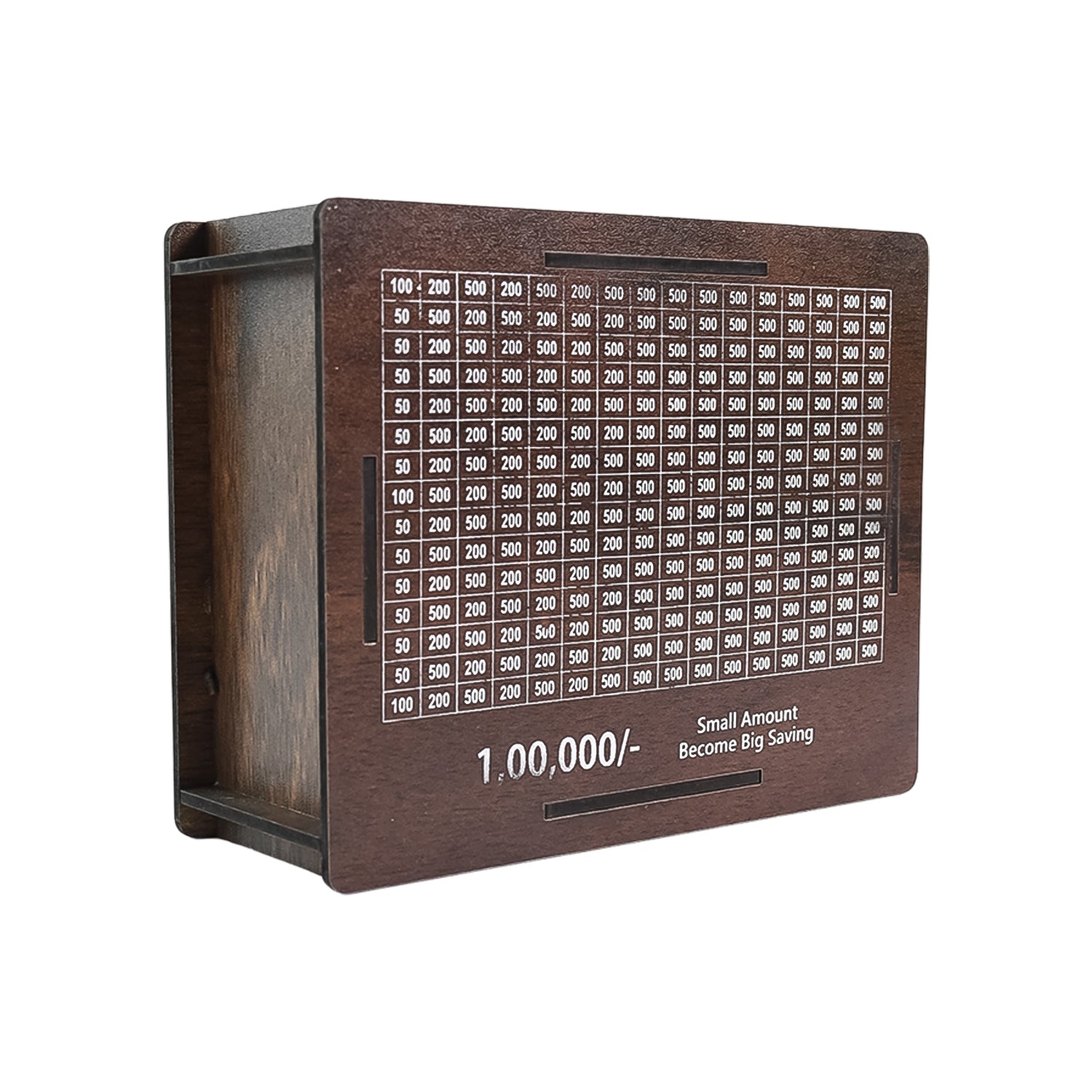 Wooden Money  Piggy Bank Money Box (1 Pc Pen Not Included)